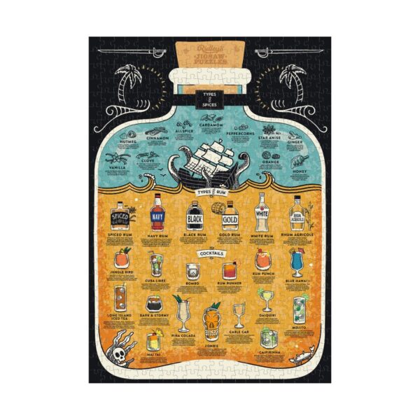Ridleys - Rum Lover's 500 Piece Puzzle - Image 2