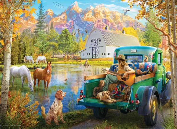 Eurographics - Singing Lake 1000 Piece Puzzle