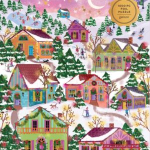 Galison - Snowcap Village 1000 Piece Puzzle