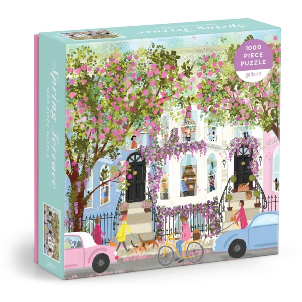 Galison - Spring Terrace 1000 Piece Puzzle - Image 2