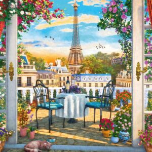 Schmidt - Terrace in Paris 1000 Piece Puzzle
