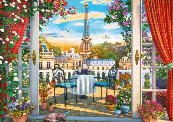 Schmidt - Terrace in Paris 1000 Piece Puzzle