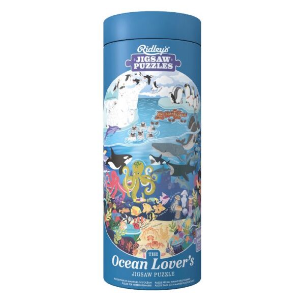 Ridleys - The Ocean Lover's Circular 1000 Piece Puzzle