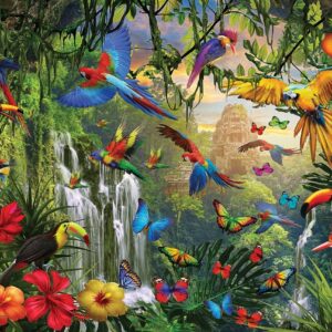 Eurographics - Tropical Bird Paradise 500 Larger Piece Puzzle