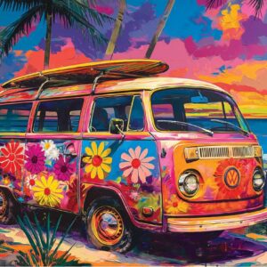 Eurographics - VW Bayside 500 Larger Piece Puzzle
