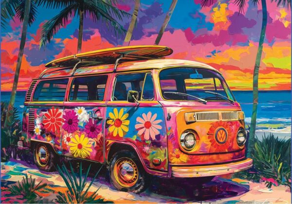 Eurographics - VW Bayside 500 Larger Piece Puzzle