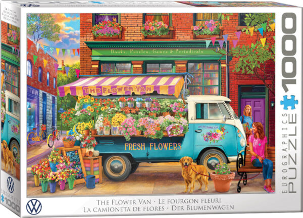 Eurographics - VW Florist 1000 Piece Puzzle - Image 2