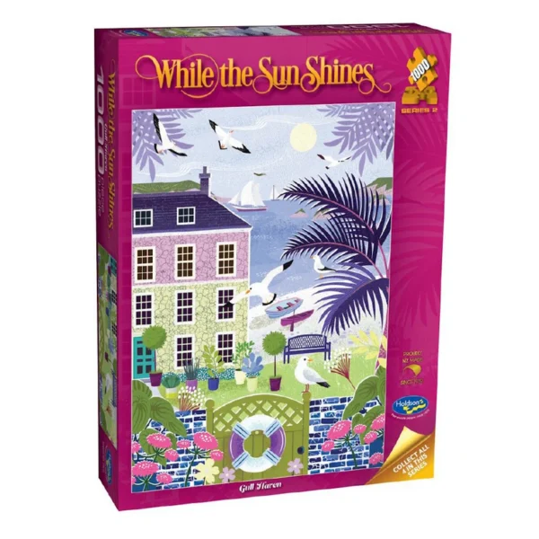 Holdson - While the Sun Shines S2 - Gull Haven 1000 Piece Puzzle - Image 2
