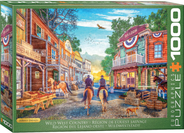 Eurographics - Wild West Country 1000 Piece Puzzle - Image 2