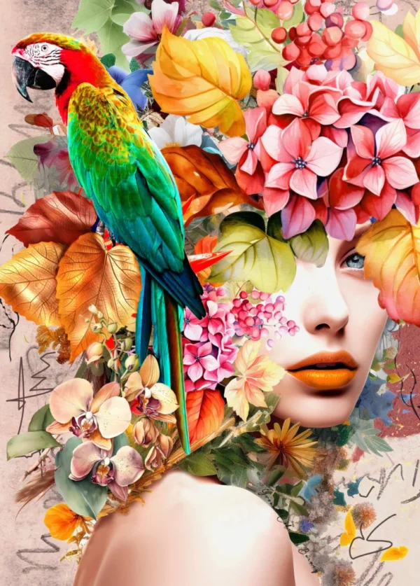 Holdson - Women in Bloom - Wild Flower 1000 Piece Puzzle