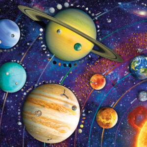 Eurographics - Planets of the Solar System 1000 Piece Puzzle