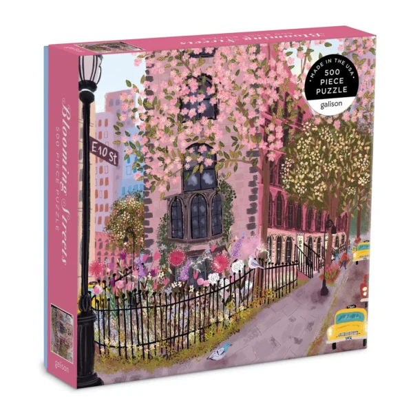 Galison - Blooming Streets 500 Piece Puzzle - Image 2