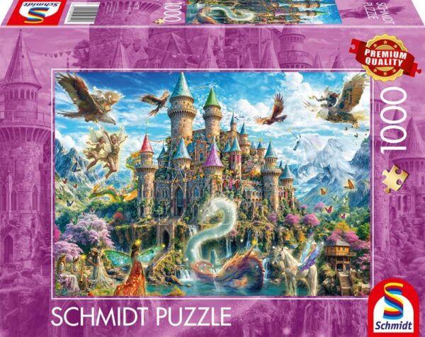 Schmidt - Fairytale Castle 1000 Piece Puzzle - Image 2