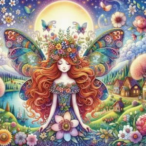 Jacarou - Petals and Wings 1000 Piece Puzzle