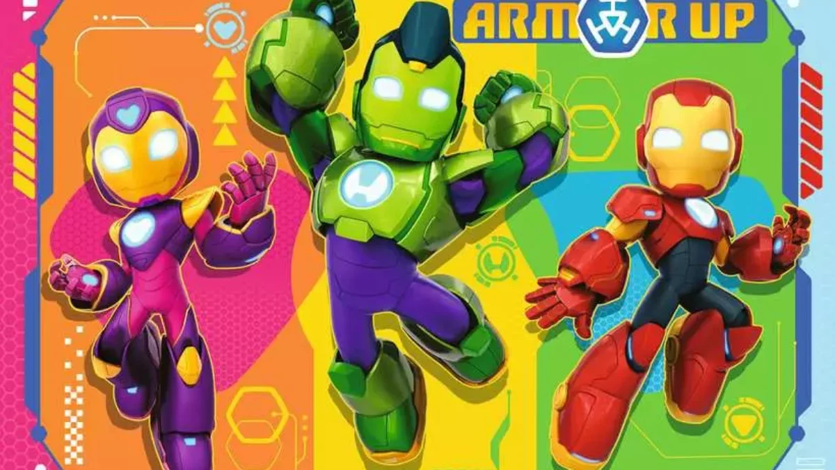Rvensburger Iron Man & His Awesome Friends 35 Piece Puzzle