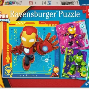 Ravensburger - Iron Man & His Awesome Friends 3 x 49 Piece Puzzle