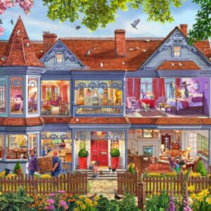 Holdson - House Antics - Spring House 500 XL Piece Puzzle