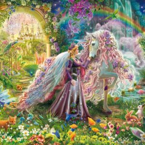 Schmidt- Dream Journey with a Unicorn 500 Piece Puzzle