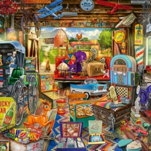 Schmidt- Garage Sale 500 Piece Puzzle