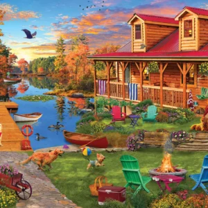 Eurographics - Adventures at the Lake 1000 Piece Puzzle