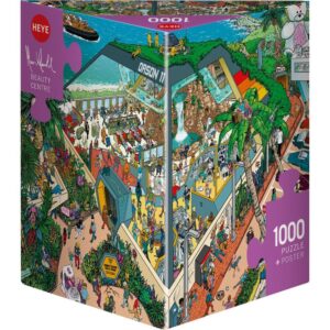 Heye - Beauty Centre 1000 Piece Puzzle (Triangular Box)