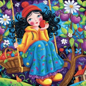 Jacarou - Breezy Apple Swing 1000 Piece Puzzle