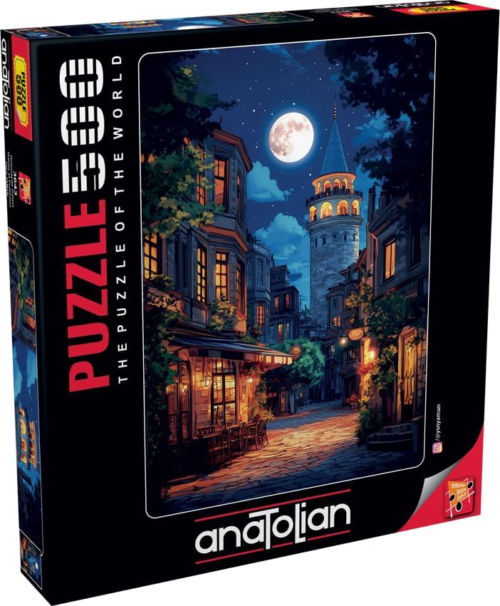 Anatolian - Galata at Fullmoon 500 Piece Puzzle - Image 2