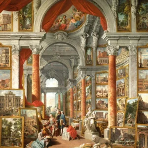 Eurographics - Gallery Views of Modern Rome 1000 Piece Puzzle