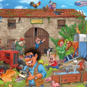 Holdson - Wasgij Destiny 30 - Harvesting Happiness 1000 Piece Puzzle