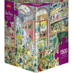 Heye - Masterpieces 1500 Piece Puzzle (Triangular Box)