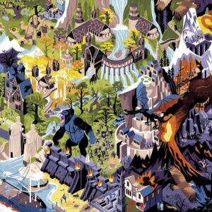 Heye - Movie Masters - Jackson Films 1000 Piece Puzzle