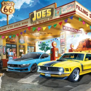 Eurographics - Mustang Boss Vs Dark Horse 1000 Piece Puzzle