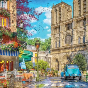 Eurographics - Notre Dame Afternoon 1000 Piece Puzzle