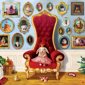 Eurographics - Princess Bunny 500 Large Piece Puzzle