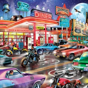 Eurographics - Route 66 Diner 1000 Piece Puzzle