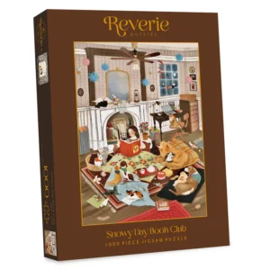 Reverie - Snowy Day Book Club 1000 Piece Puzzle