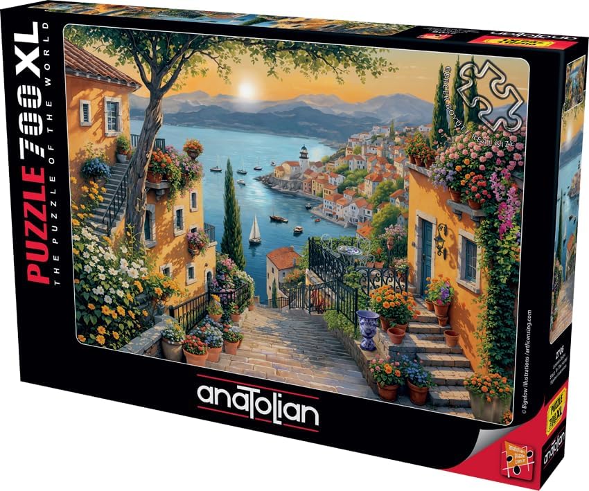 Anatolian - Steps to the Harbor 700 XL Piece Puzzle - Image 2