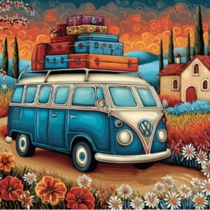 Jacarou - Van Life Escape 1000 Piece Puzzle