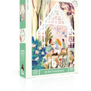 The New York Puzzle Company - At The Greenhouse 1000 Piece Puzzle