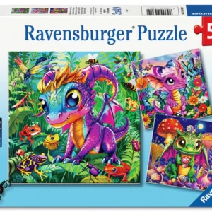 Ravensburger - Baby Garden Dragons 3 x 49 Piece Puzzle