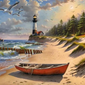 Cherry Pazzi - Baltic Sea Coastline 1000 Piece Puzzle