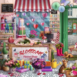 Ravensburger - Blossoms Flower Shop 1000 Piece Puzzle