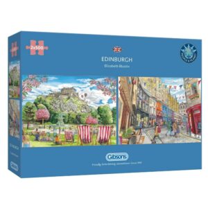 Gibsons Edinburgh 2 x 500 Piece Puzzle
