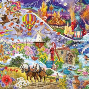 Gibsons - Elemental 1000 Piece Puzzle