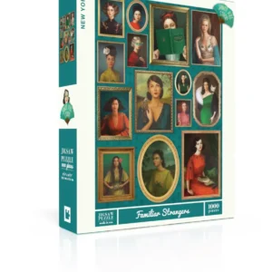 The New York Puzzle Company - Familiar Strangers 1000 Piece Puzzle