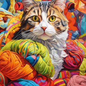 Cherry Pazzi - Feline Whimsy 500 Piece Puzzle