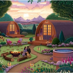 Falcon de luxe - Glamping 1000 Piece Puzzle