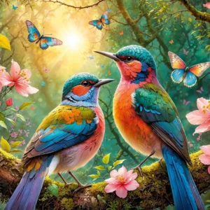 Cherry Pazzi - Greeting the New Day 500 Piece Puzzle