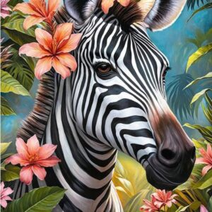 Cherry Pazzi - Lady Zebra 1000 Piece Puzzle