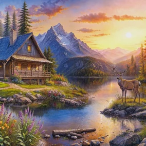 Cherry Pazzi - Mountain Dreams 1000 Piece Puzzle